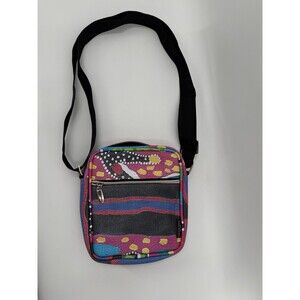 Catherine Manuell Design Crossbody Adjustable Strap Artsy Boho Walking ART EUC